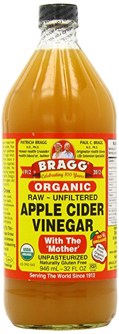 Bragg Organic Raw Apple Cider Vinegar, 32 Ounce - 1 Pack